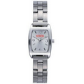 Women's Hartford Metal Silver Dial Watch w/ Rectangle Dial